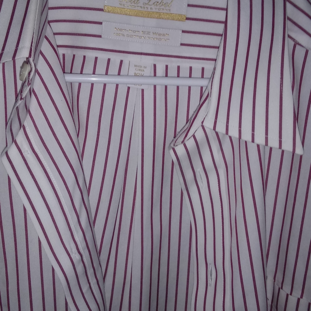 Mens stripped button down